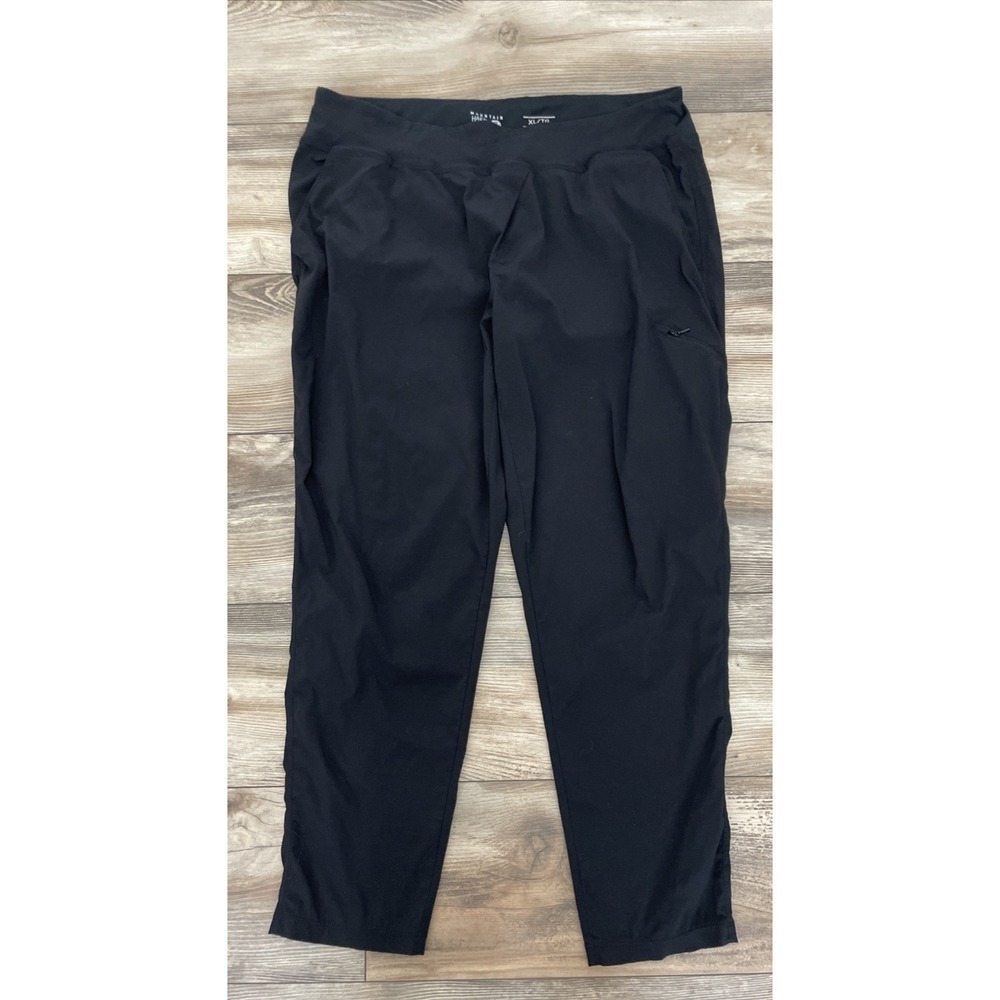 Mountain Hardwear Dynama Pull-On Pants Womens XL Black Hiking Stretch OL7079